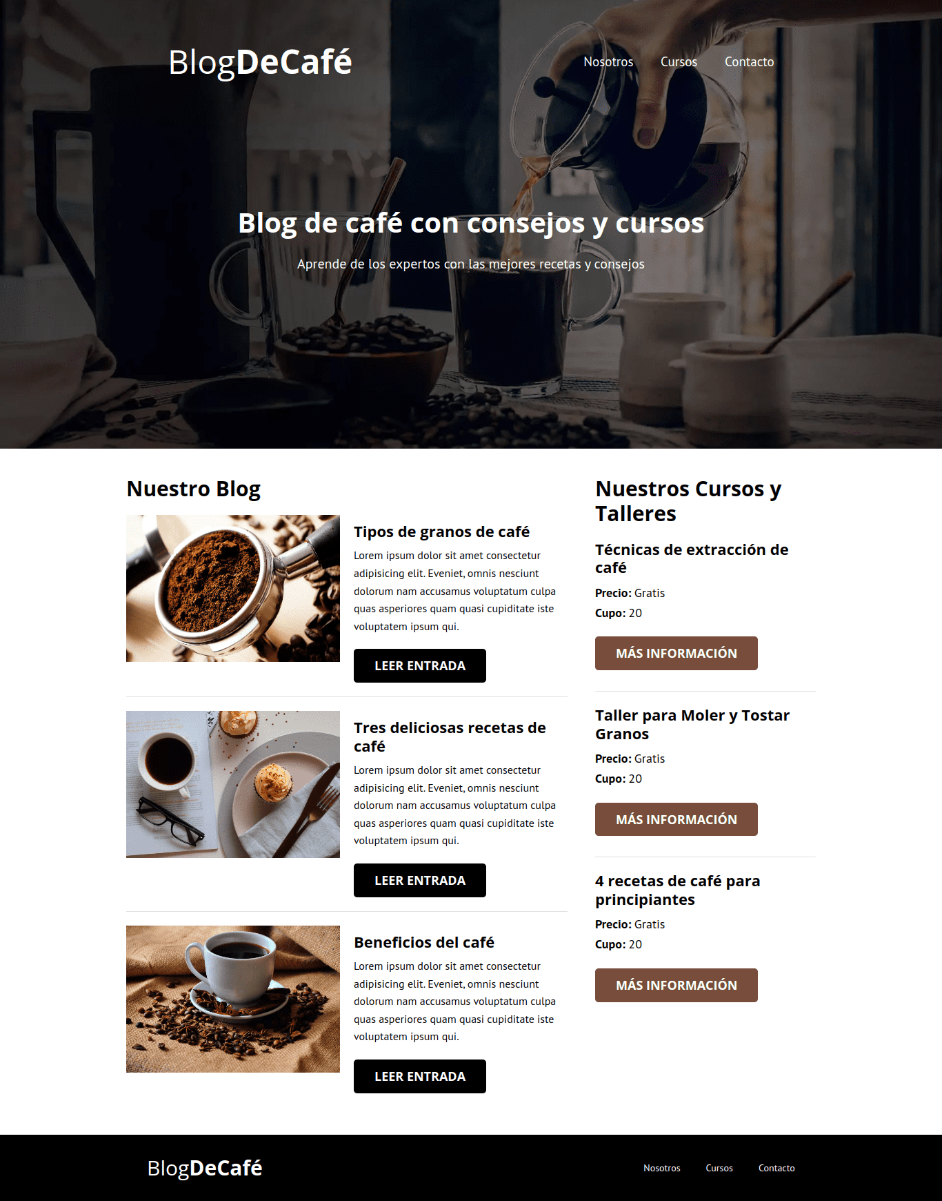 Blog de Café